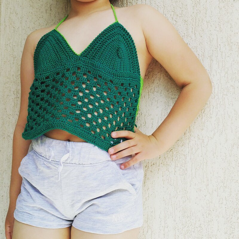 Crocheted tank top - Image 3