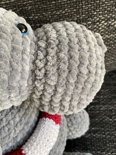 Häkelanleitung: Nils, das kleine Nilpferd - mit Schwimmring