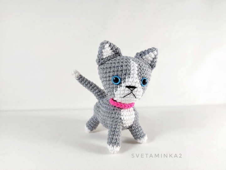 Crochet Kitten Pattern Crochet Cat Pattern Amigurumi Cat