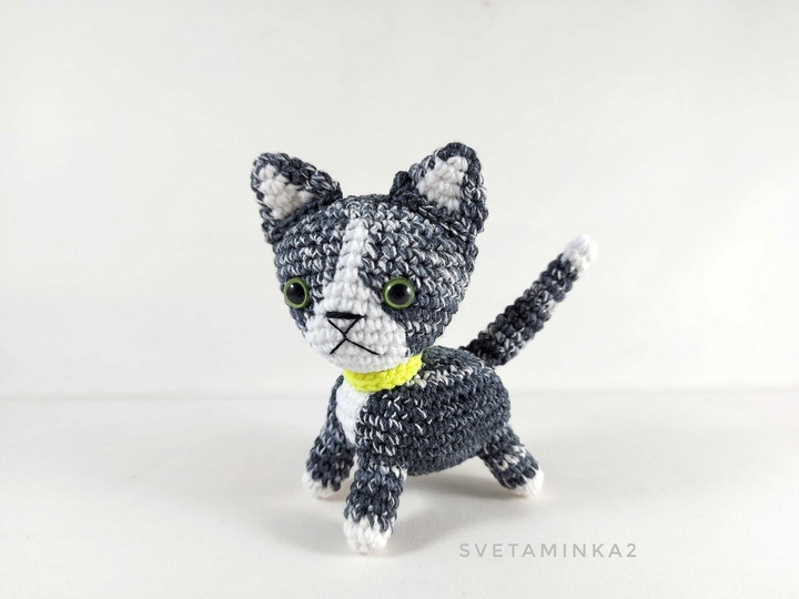 Crochet Kitten Pattern Crochet Cat Pattern Amigurumi Cat