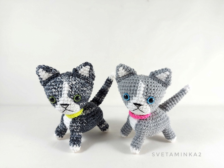 Crochet Kitten Pattern Crochet Cat Pattern Amigurumi Cat