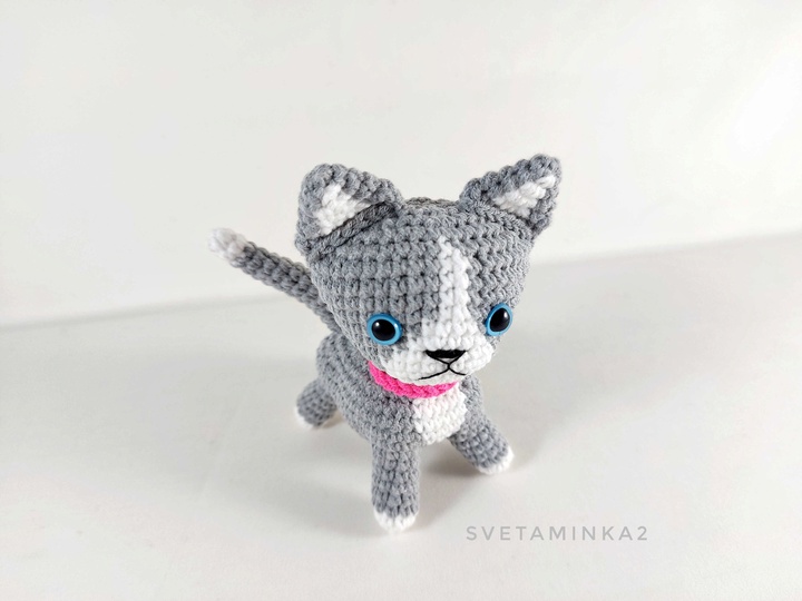 Crochet Kitten Pattern Crochet Cat Pattern Amigurumi Cat