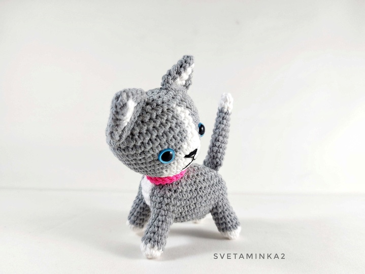 Crochet Kitten Pattern Crochet Cat Pattern Amigurumi Cat