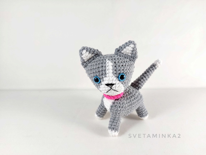 Crochet Kitten Pattern Crochet Cat Pattern Amigurumi Cat