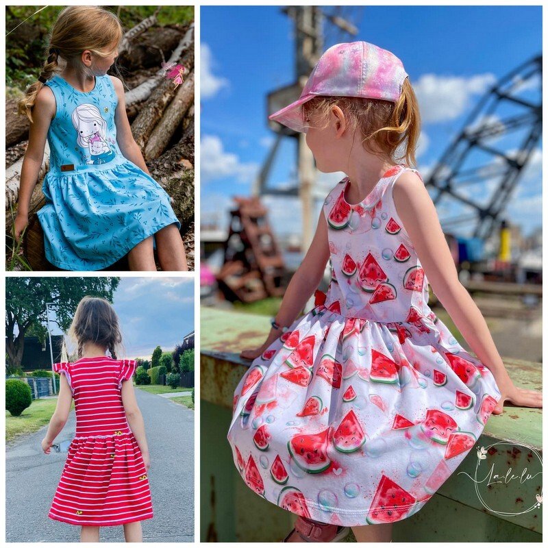 Back 2 Basic Summer Dress Sommerkleid 104 - 164 inkl. A0