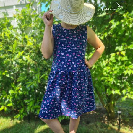 Back 2 Basic Summer Dress Sommerkleid 104 - 164 inkl. A0