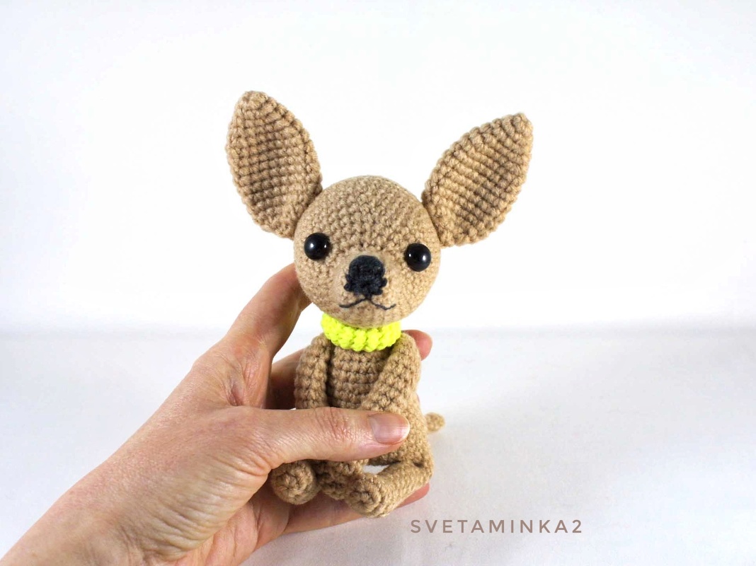 Crochet Chihuahua Pattern Amigurumi Chihuahua Amigurumi Dog Crochet Dog - Image 6