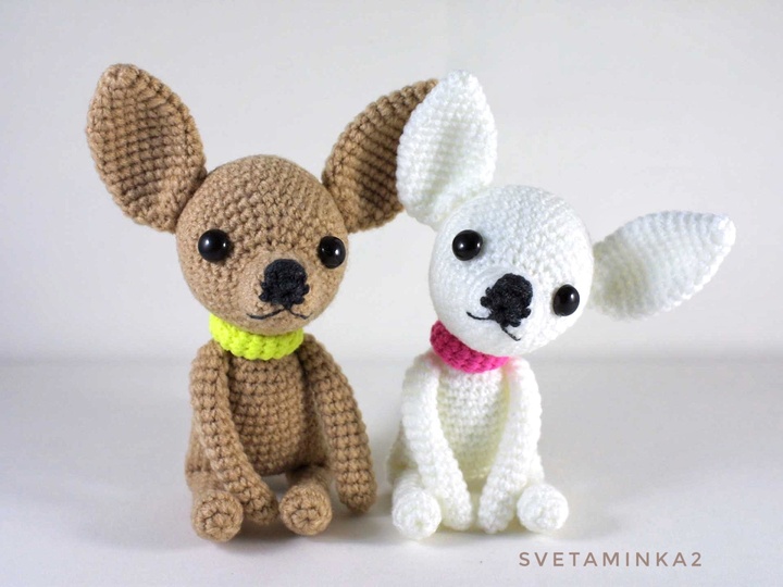 Crochet Chihuahua Pattern Amigurumi Chihuahua Amigurumi Dog Crochet Dog