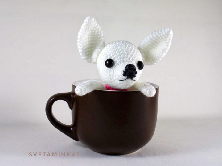 Crochet Chihuahua Pattern Amigurumi Chihuahua Amigurumi Dog Crochet Dog