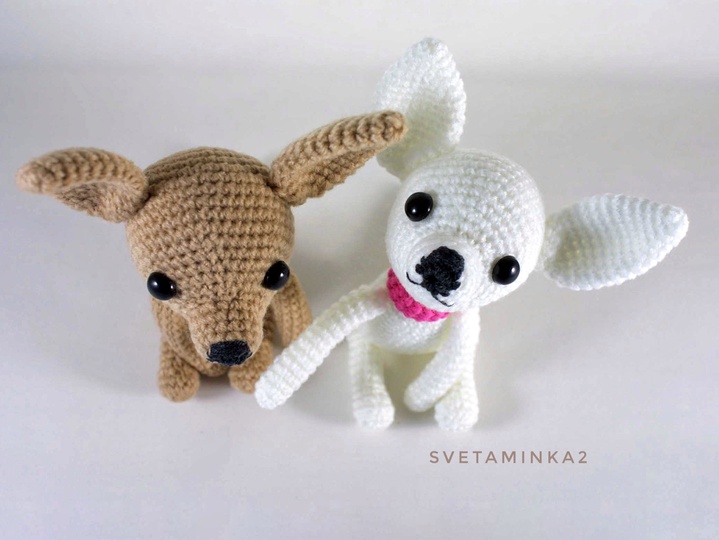 Crochet Chihuahua Pattern Amigurumi Chihuahua Amigurumi Dog Crochet Dog