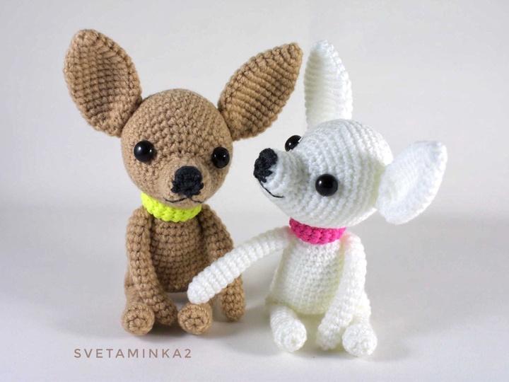 Crochet Chihuahua Pattern Amigurumi Chihuahua Amigurumi Dog Crochet Dog