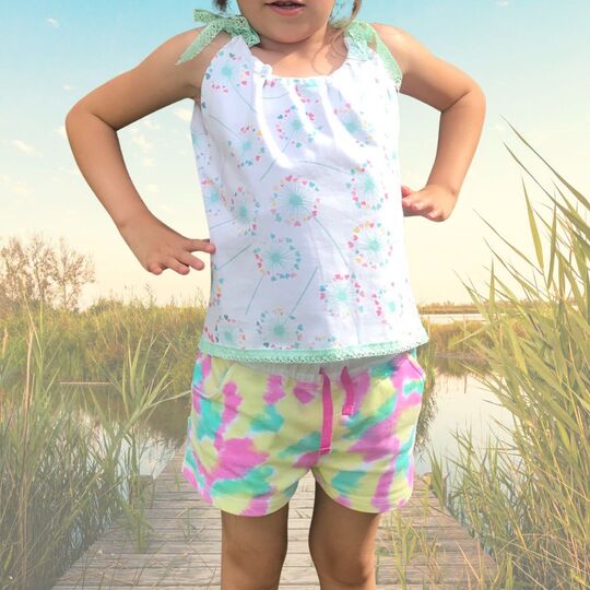 Top Ilva Gr. 80-70 Schnittmuster und Nähanleitung