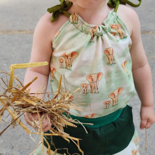 Top Ilva Gr. 80-70 Schnittmuster und Nähanleitung