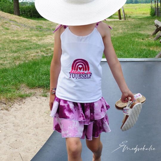 Top Ilva Gr. 80-70 Schnittmuster und Nähanleitung