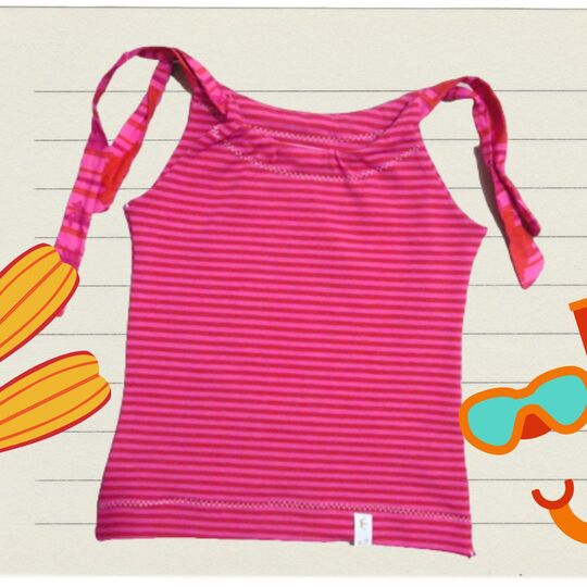 Top Ilva Gr. 80-70 Schnittmuster und Nähanleitung