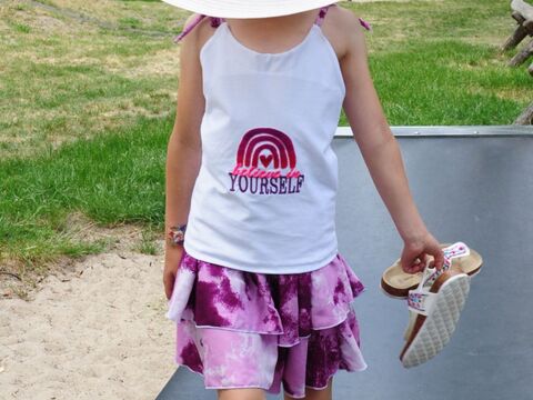 Top Ilva Gr. 80-70 Schnittmuster und Nähanleitung