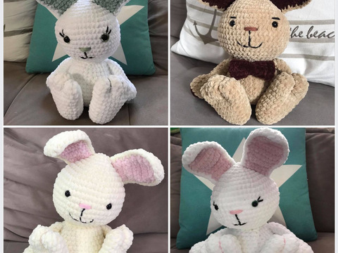 Kreative Häkelanleitung: Zauberhaftes Hasenmädchen Haselinchen