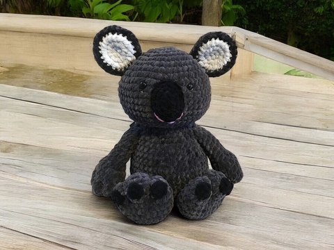 Häkelanleitung Karl, der Koala - Weiche Kuschelfreunde für Groß und Klein