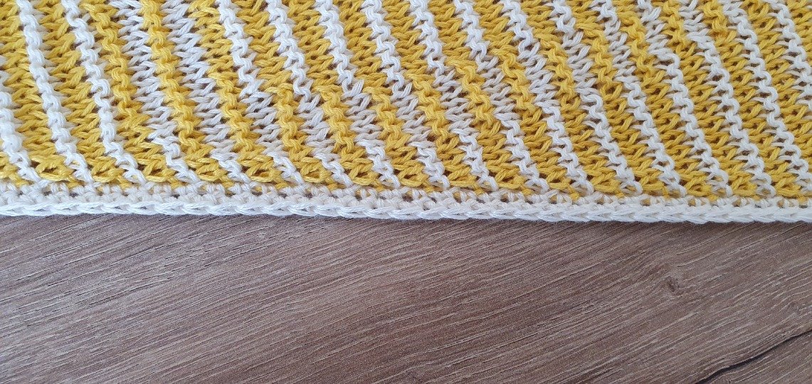 Ankh & Eye of Horus, Shadow Knitting, Illusion Knitting, Flat Motif Shawl