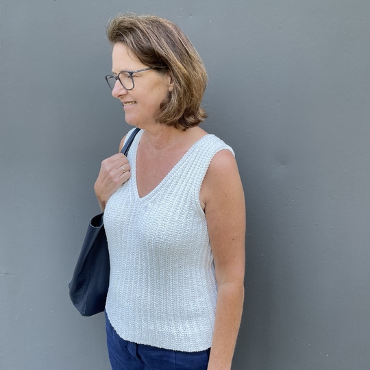 Top Annalena Strickanleitung Gr. 36 – 46 Damen