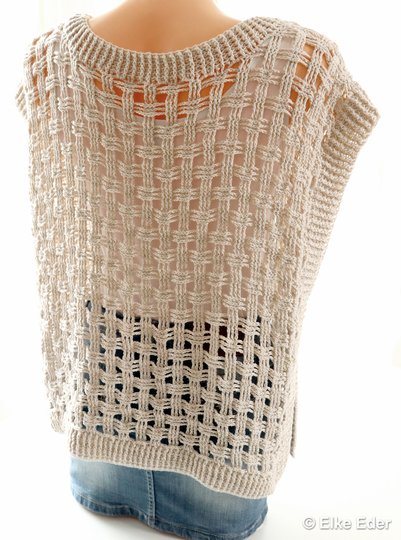 Top, Pullunder, Shirt "Aruna" - Häkelanleitung