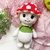 Crochet mushroom toy pattern. Amigurumi mushroom pattern PDF