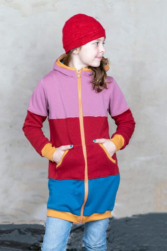 Sweatjacke Kinder – E-Book Schnittmuster – Gr. 128-176 – Clara - Bild 8