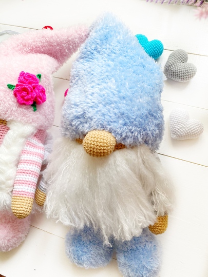 Crochet Pattern Christmas gnome. Set 2 in 1.Amigurumi gnomes PDF