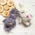 Crochet plush bunny pattern. Amigurumi animal toy PDF.