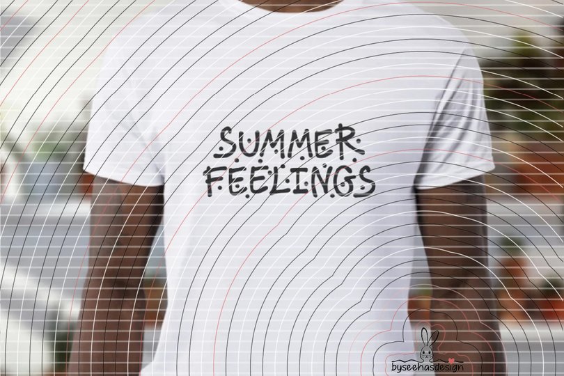 Summer Feelings Plotterdatei SVG DXF
