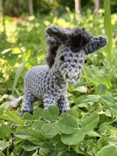 Donkey Emma amigurumi crochet Pattern