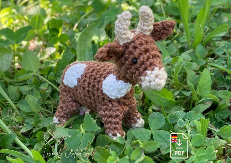 Cow Merle amigurumi crochet Pattern