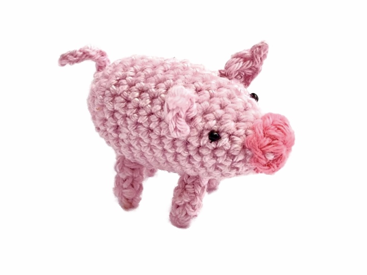 Schwein Lotti Häkelanleitung