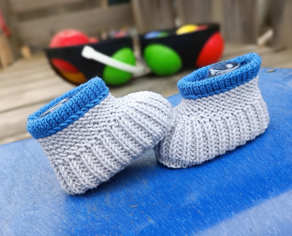 Baby- Schuhe *Peanut* ohne Nadelspiel, 3 Modelle, 3 Größen