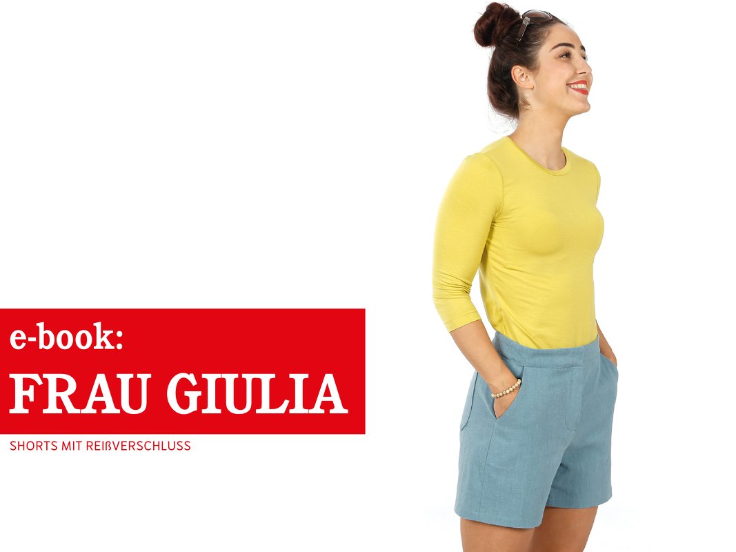 FRAU GIULIA • Shorts mit Reißverschluss, e-book