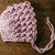 Crochet Lacy Baby Bonnet Pattern