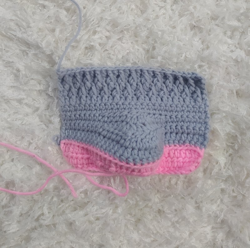 Crochet Alpine Baby Booties Worked In Rows