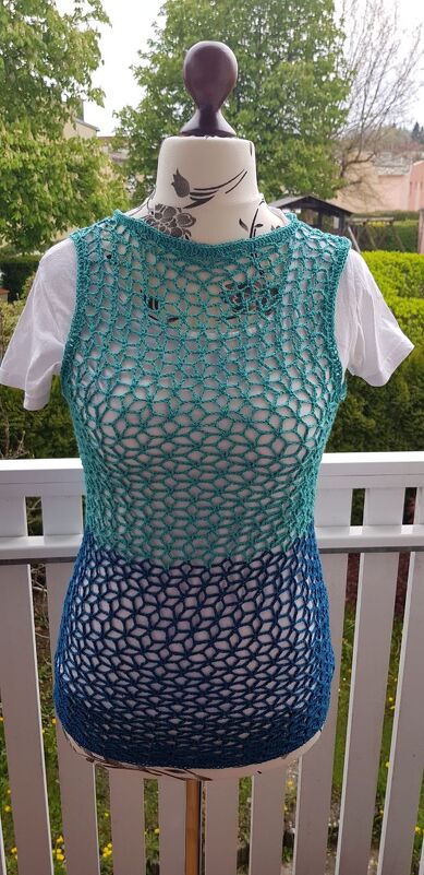 Häkelanleitung Top Starflower - Bild 3