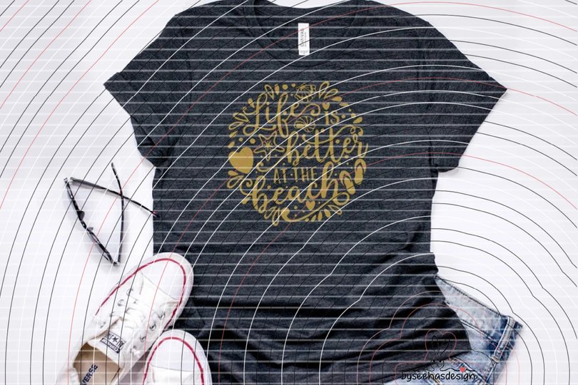 Beach Plotterdatei SVG DXF