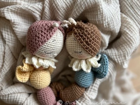 Häkelanleitung Raupe Mimi