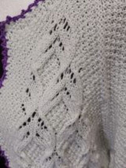 Sparset: Ajour-Top, Ajour-Shirt und Ajour-Jacke bis Größe XXXXL