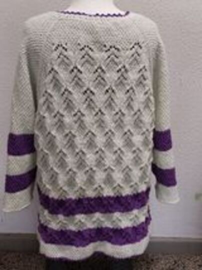 Sparset: Ajour-Top, Ajour-Shirt und Ajour-Jacke bis Größe XXXXL