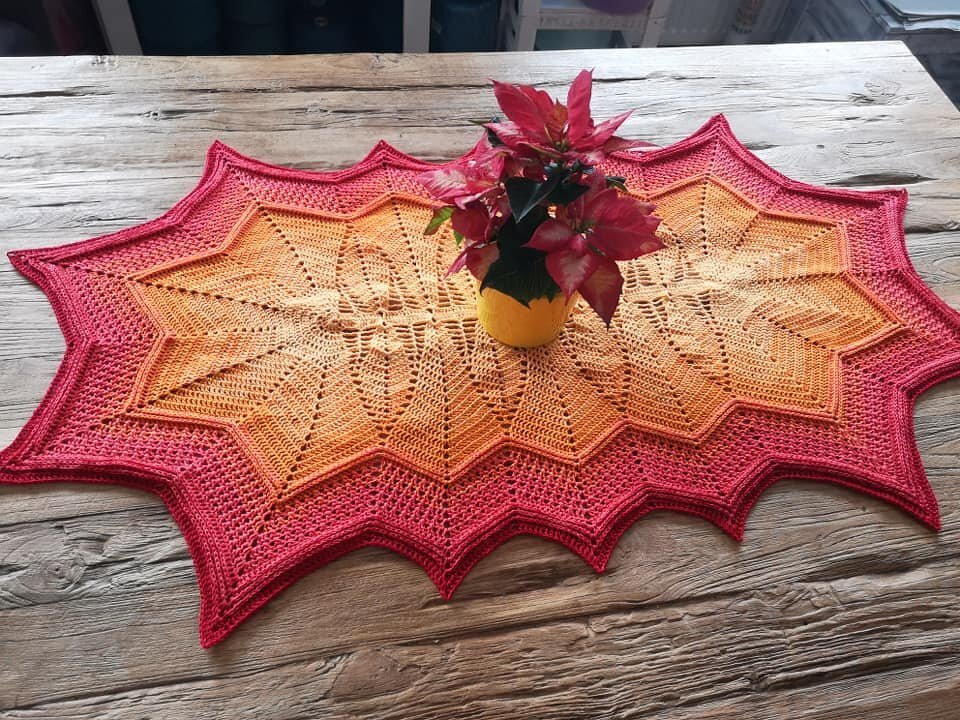 Häkelanleitung Tischläufer Stella Magica - Bild 3