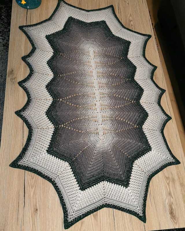 Häkelanleitung Tischläufer Stella Magica - Bild 7