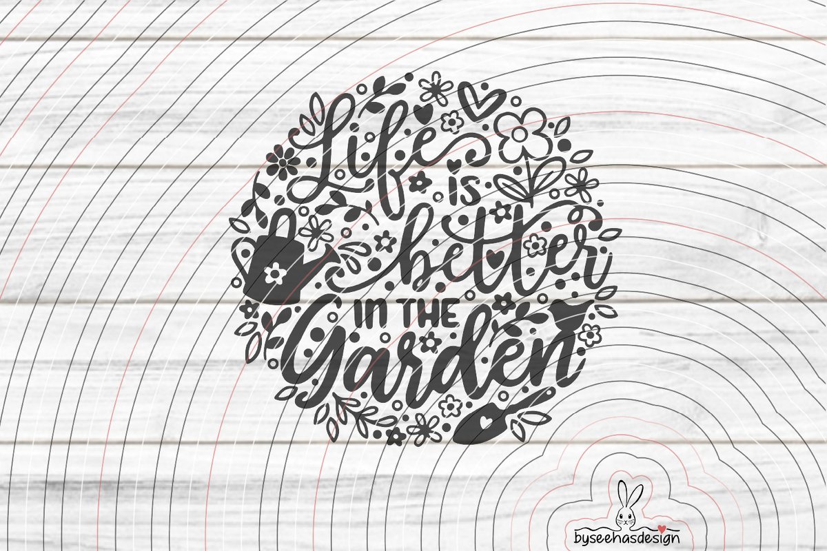Garden Life Plotterdatei SVG DXF