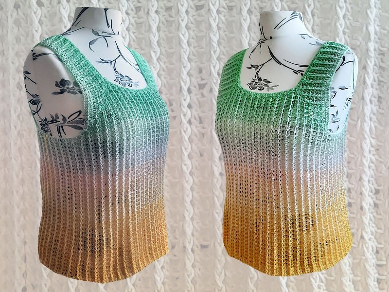 Häkelanleitung RVO Top Celeste