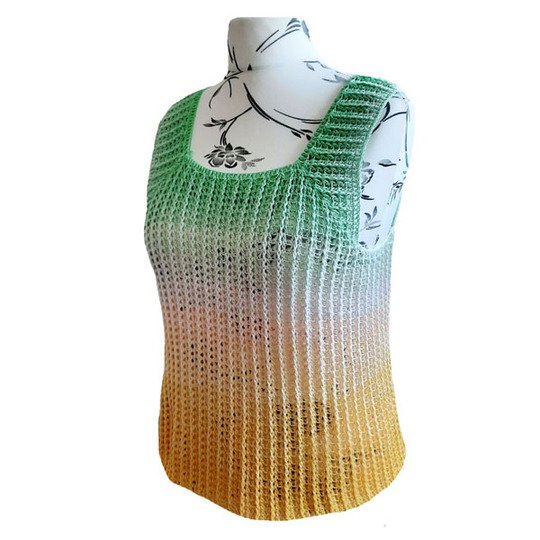 Häkelanleitung RVO Top Celeste