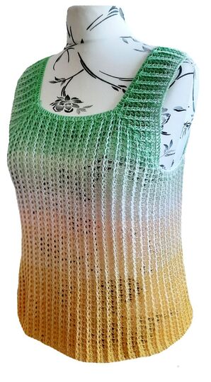 Häkelanleitung RVO Top Celeste