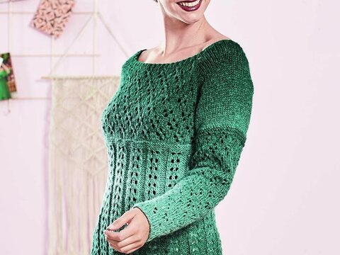 Woolly Hugs Raglanpulli, kuschelig weich aus einem Merinogarn in einem herrlichen Petrol