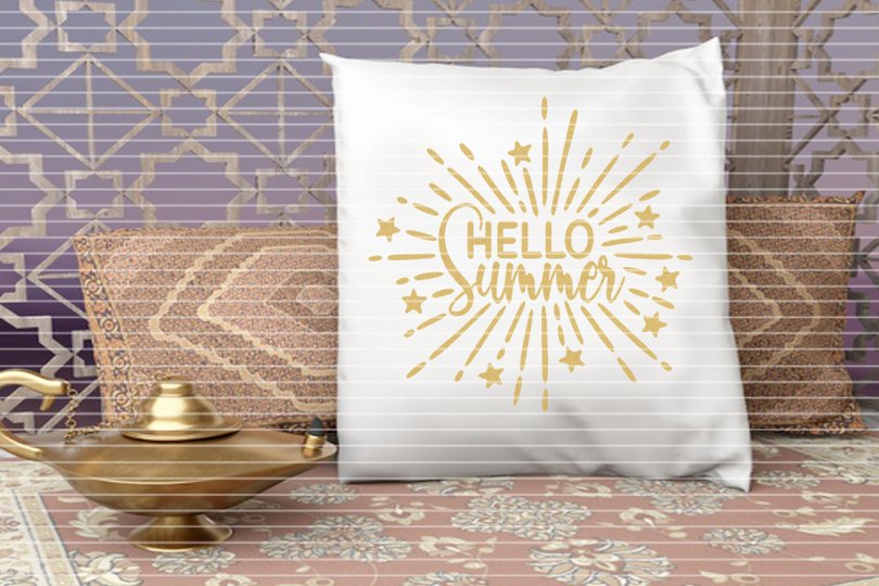 Hello Summer Plotterdatei SVG DXF